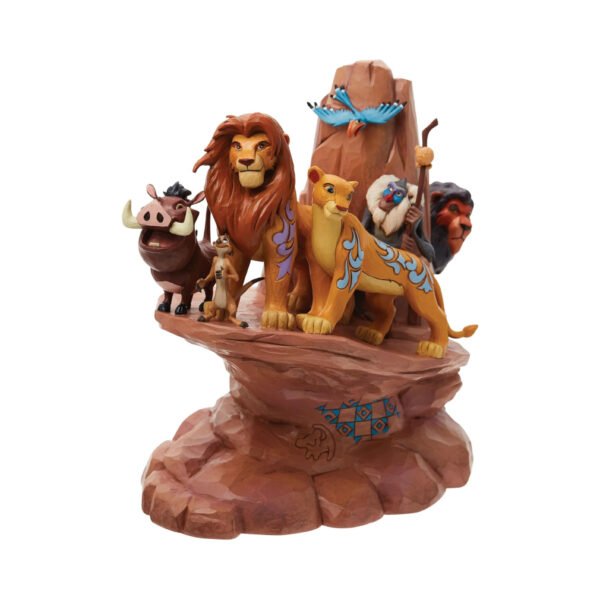 The Lion King Carved in Stone Pride Rock Figurine