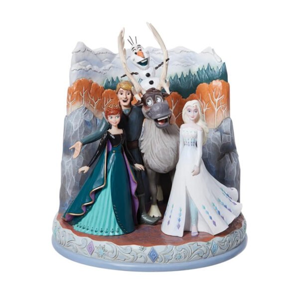 Frozen 2 Characters in Scene Figurine