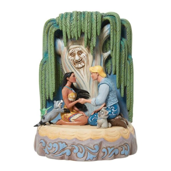 Pocahontas Carved by Heart Figurine