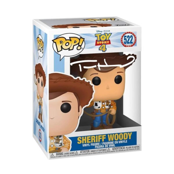 Tom Hanks Sheriff Woody - Toy Story 4 facsimile signed reprint laser autographed
