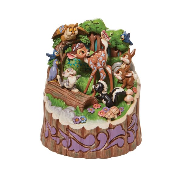 Heart Bambi Forest Friends Figurine