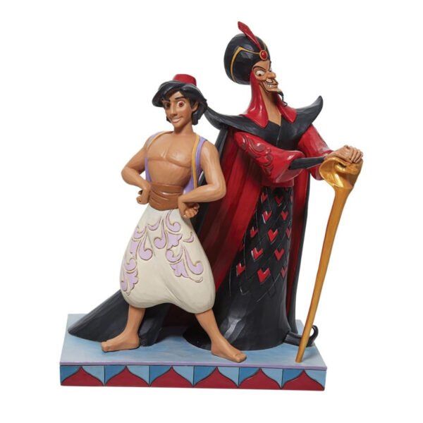 Aladdin and Jafar Good vs Evil Figurine