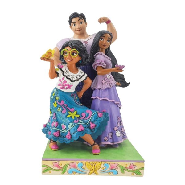Encanto The Madrigal Sisters Isabella, Luisa, Mirabel Figurine
