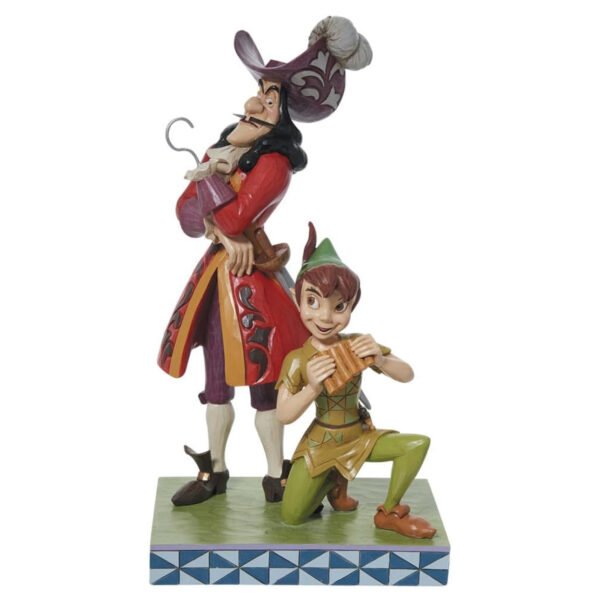 Peter Pan and Hook Good Vs Evil Figurine